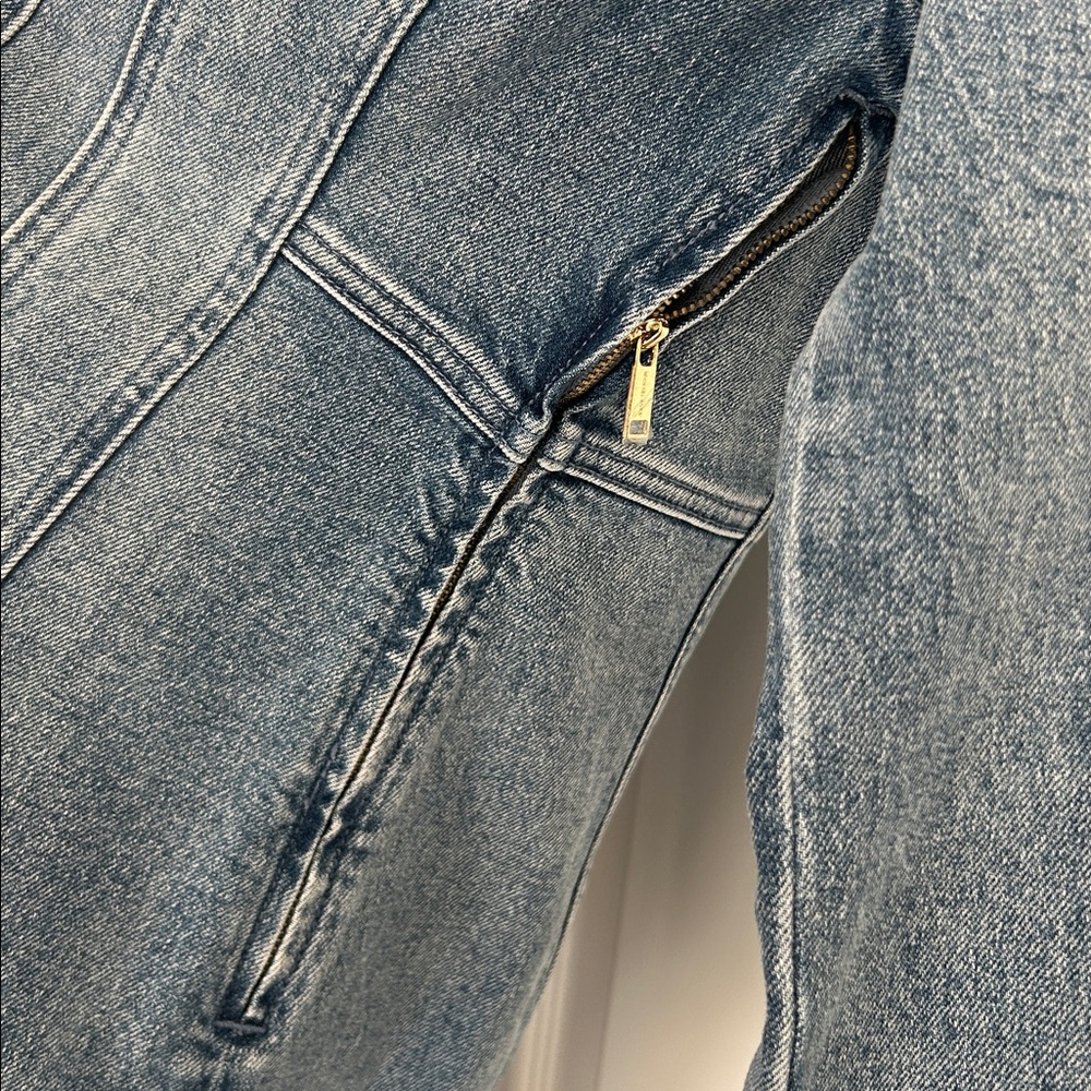 New Michael Kors lace up denim dress - Picture 8 of 13